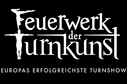 Feuerwerk der Turnkunst Schriftzug